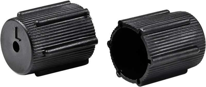Rawsomes Air Conditioner Valve Covers, High Pressure Caps Low Pressure Caps with Sign on Top, 10PCS ABS Universal Replacement Installation Accessory for Most Cars - Image 4